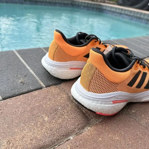 MEN'S adidas Solar Glide 5 Running shoes Flash Orange Turbo GX5470