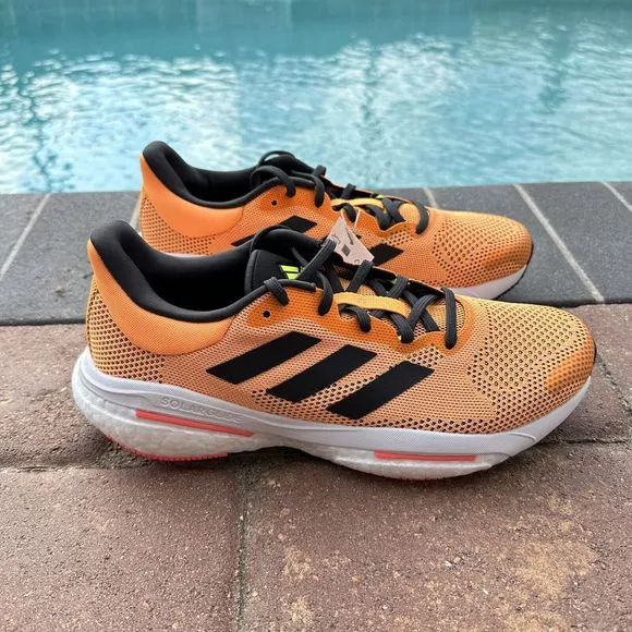 MEN'S adidas Solar Glide 5 Running shoes Flash Orange Turbo GX5470