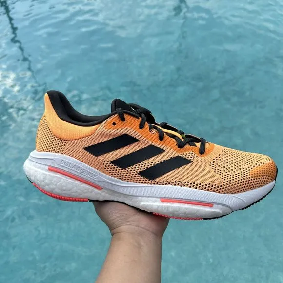 MEN'S adidas Solar Glide 5 Running shoes Flash Orange Turbo GX5470