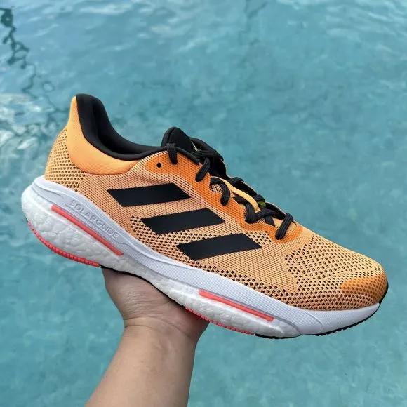 MEN'S adidas Solar Glide 5 Running shoes Flash Orange Turbo GX5470
