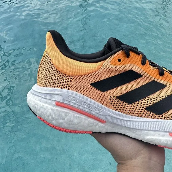 MEN'S adidas Solar Glide 5 Running shoes Flash Orange Turbo GX5470