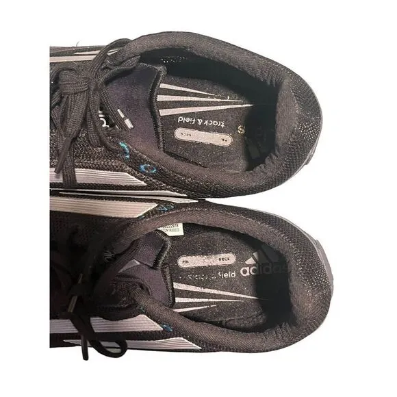 Men's Adidas Spike Track &amp; Field Shoes Black Netted Mens Size 11 US