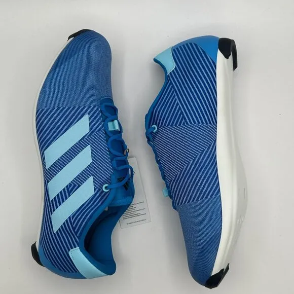 Men's Adidas The Road Shoes Blue Rush Cycling Road Shoes GY6829 Size 9 NEW