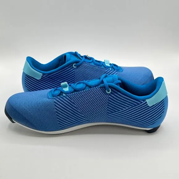 Men's Adidas The Road Shoes Blue Rush Cycling Road Shoes GY6829 Size 9 NEW