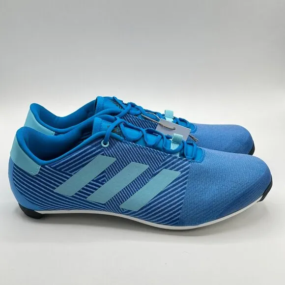 Men's Adidas The Road Shoes Blue Rush Cycling Road Shoes GY6829 Size 9 NEW