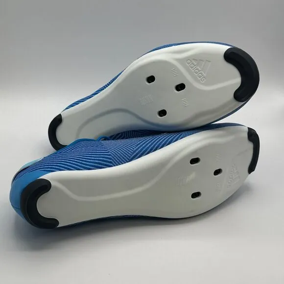 Men's Adidas The Road Shoes Blue Rush Cycling Road Shoes GY6829 Size 9 NEW