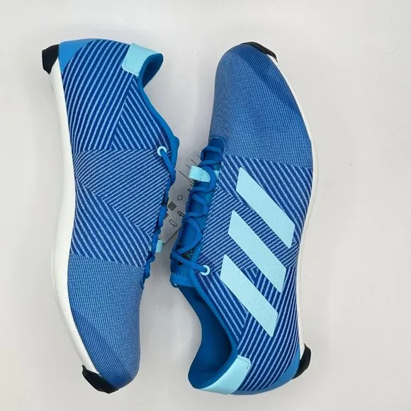 Men's Adidas The Road Shoes Blue Rush Cycling Road Shoes GY6829 Size 9 NEW