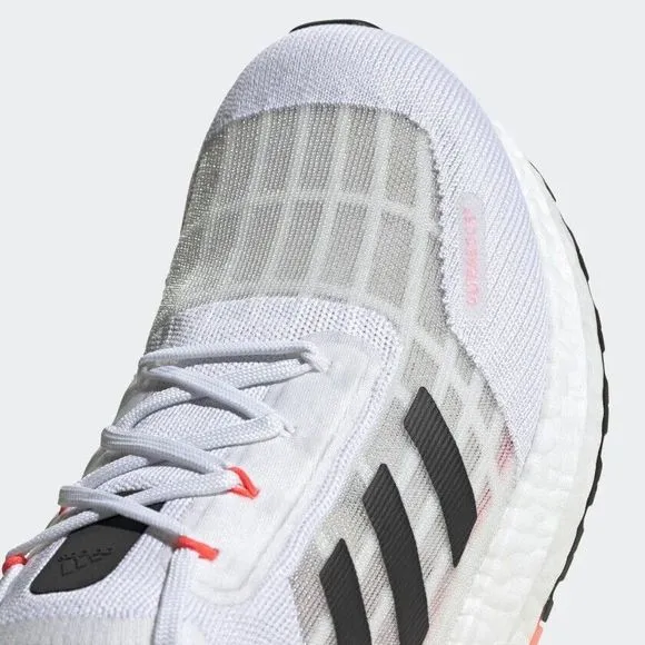 MEN'S Adidas UltraBoost Summer.Rdy Running Shoes White Signal Pink FW9771
