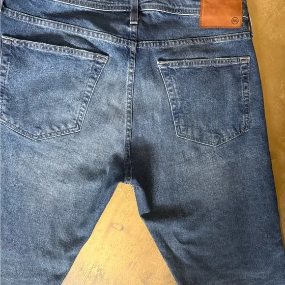 Mens Adriano Goldschmied AG &quot;Tellis&quot; Slim Straight Jeans 35x33