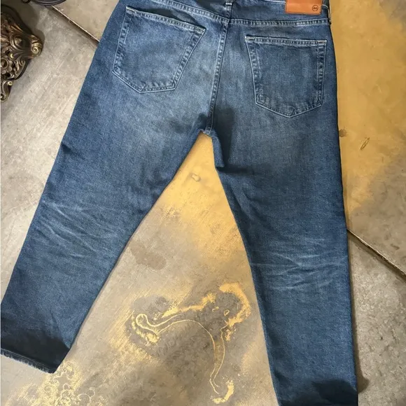 Mens Adriano Goldschmied AG &quot;Tellis&quot; Slim Straight Jeans 35x33
