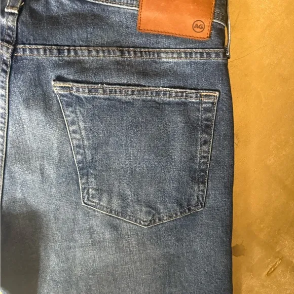 Mens Adriano Goldschmied AG &quot;Tellis&quot; Slim Straight Jeans 35x33