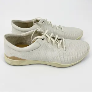 Men's ECCO S-Lite Golf Shoes Spikeless Size US 10 Ivory Leather