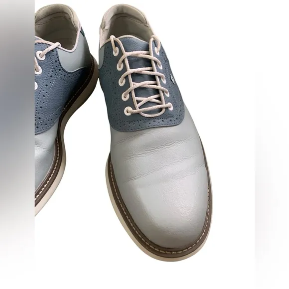 Men's FootJoy Traditions Golf Shoes in Blue/Gray Size 10.5
