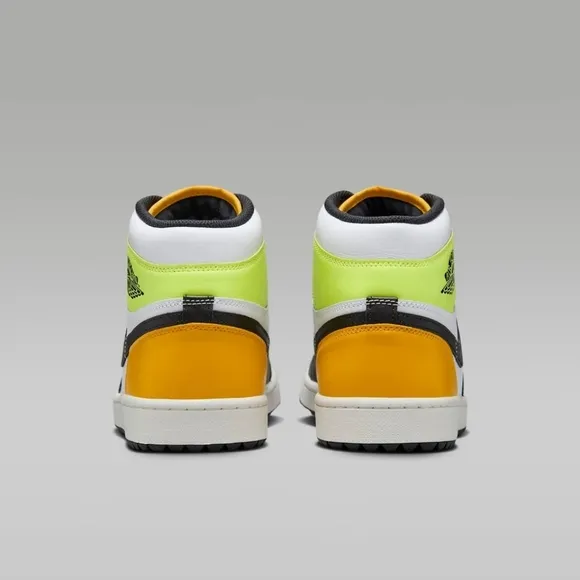Men's Nike Air Jordan 1 High 'Volt Gold' Golf Shoes