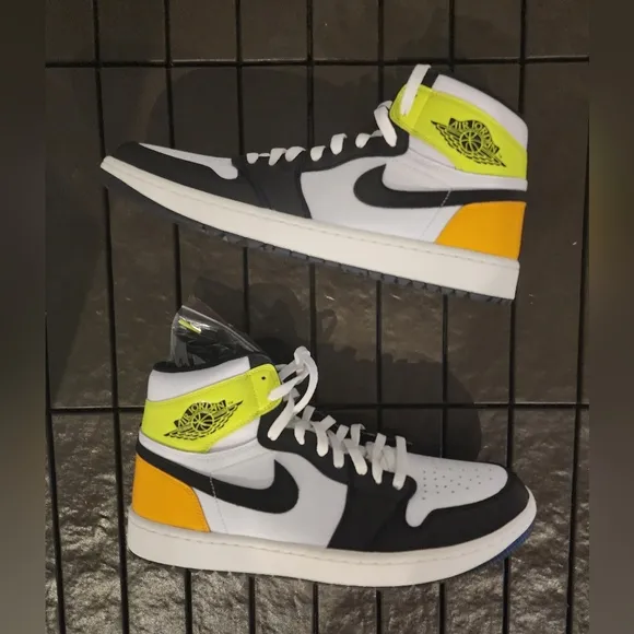 Men's Nike Air Jordan 1 High 'Volt Gold' Golf Shoes