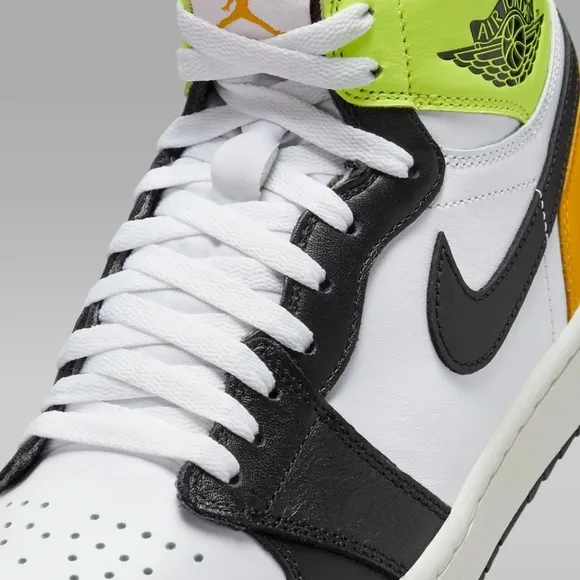 Men's Nike Air Jordan 1 High 'Volt Gold' Golf Shoes