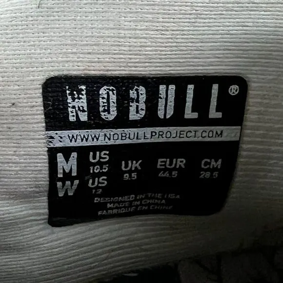 Mens‎ NoBull Floral Trainers White Athletic Crossfit Sneakers Shoes Size 10.5 M