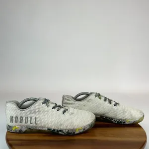 Mens‎ NoBull Floral Trainers White Athletic Crossfit Sneakers Shoes Size 10.5 M