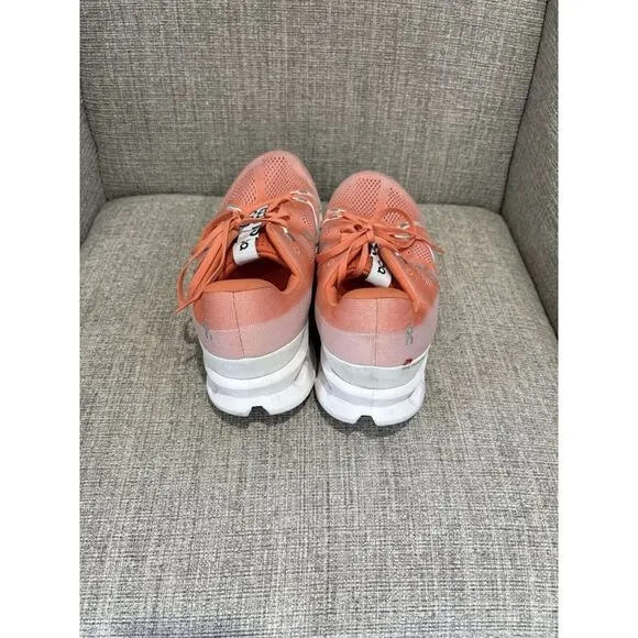 Men's‎ On Cloud Cloudsurfer Orange/White Size 14
