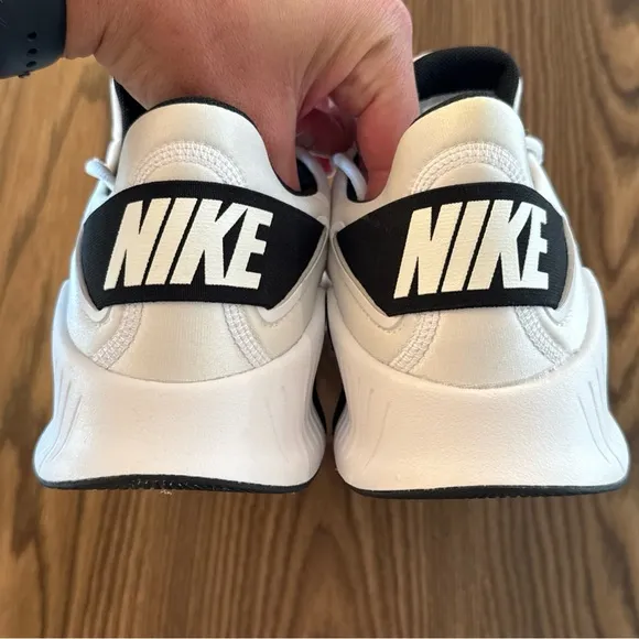 Men’s Size 10 Nike Free Metcon 4 CrossFit Training Shoes CT3886-100 White Black