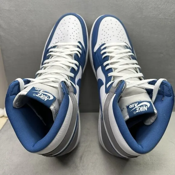 Mens Size 18 Nike Air Jordan 1 Retro High OG 'True Blue' Shoes DZ5485-410 2023