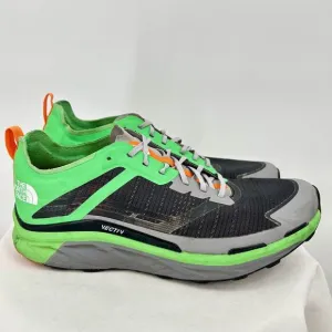 Men's The North Face Vective Infinite Green and Gray Shoes 11