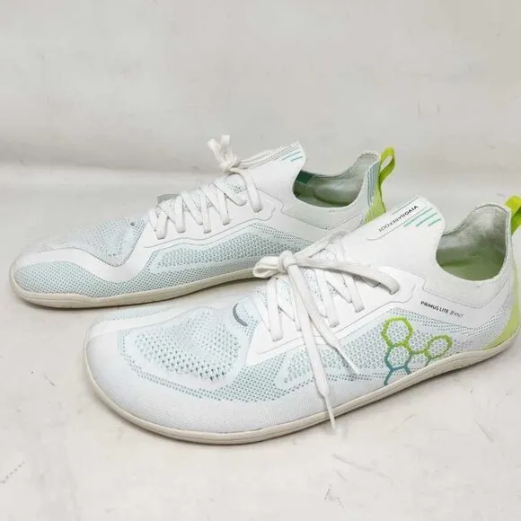 Men's US 12 / EU 45 Vivobarefoot Primus Lite knit shoes in Acid Lime