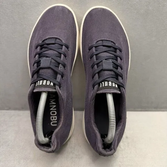 Mens 9.5 / Womens 11 NOBULL Canvas Trainer Shoes Dull Blue Training CrossFit