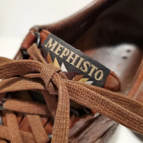 Mephisto Dribbler Leather Shoes Women's Size 8.5