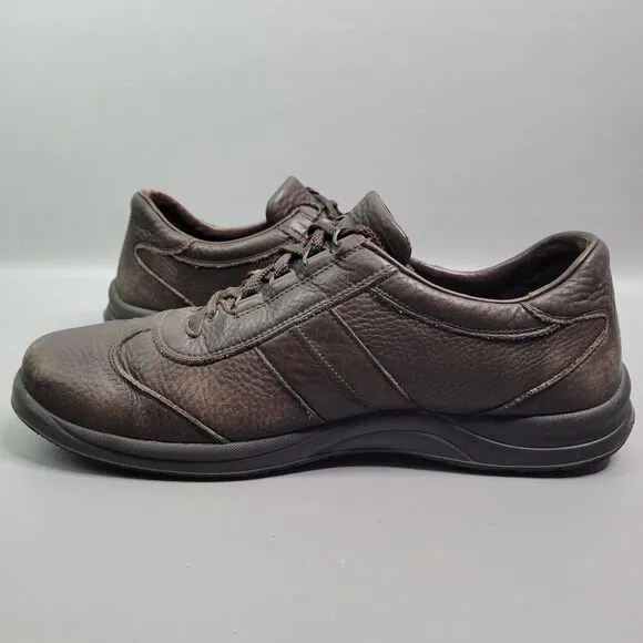 Mephisto Runoff Air Jet System Shoes Men 11.5 Brown Leather Oxford Sneaker