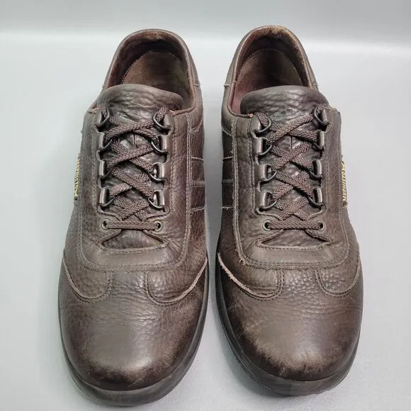 Mephisto Runoff Air Jet System Shoes Men 11.5 Brown Leather Oxford Sneaker