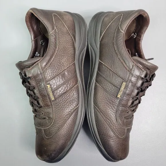 Mephisto Runoff Air Jet System Shoes Men 11.5 Brown Leather Oxford Sneaker