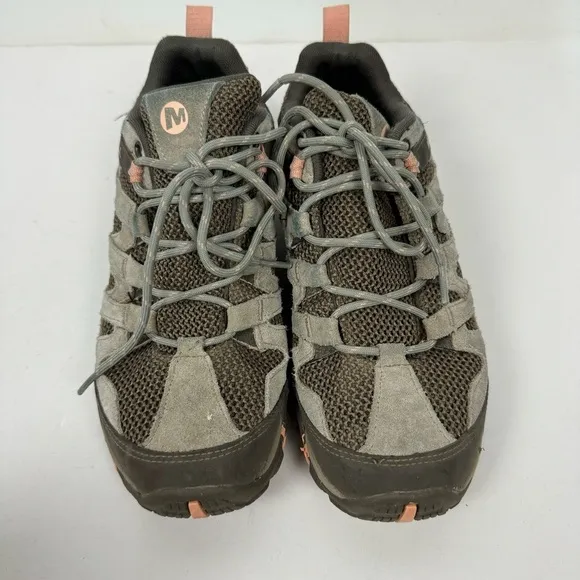 Merrell Alverstone Waterproof Brown Low Top Hiking Trail Shoes Outdoor