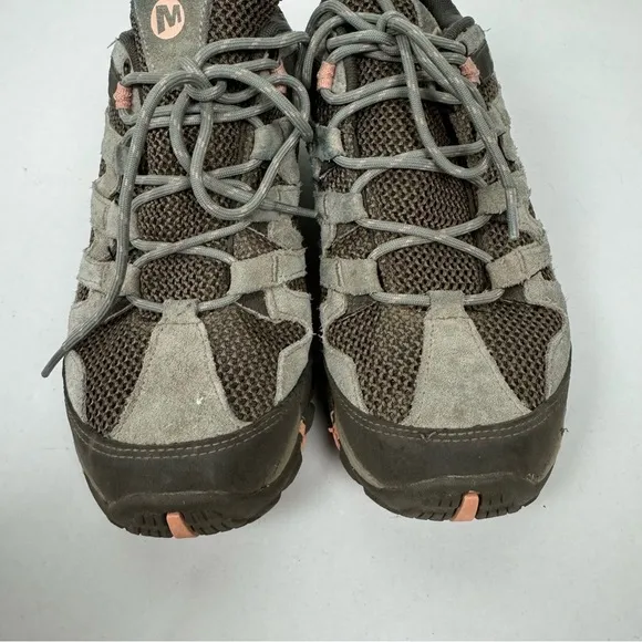 Merrell Alverstone Waterproof Brown Low Top Hiking Trail Shoes Outdoor