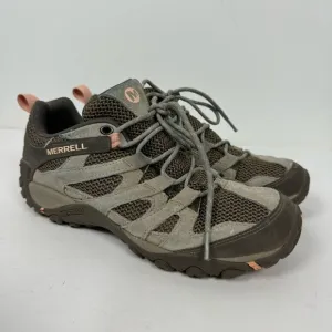 Merrell Alverstone Waterproof Brown Low Top Hiking Trail Shoes Outdoor