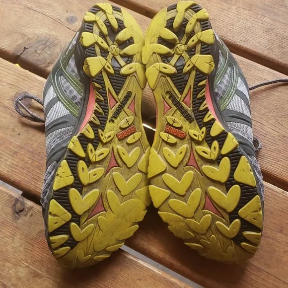 MERRELL Grassbow Air Low Hiking Shoes sz 9 Men's - Turbulence