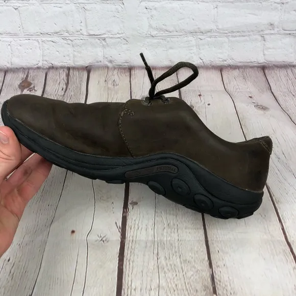 Merrell Jungle Smooth Dark Brown Moc Men's US 10.5