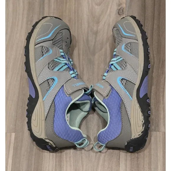 Merrell Kids Trail Chaser Outdoor Sneakers - Easy On/Off - Size 2.5