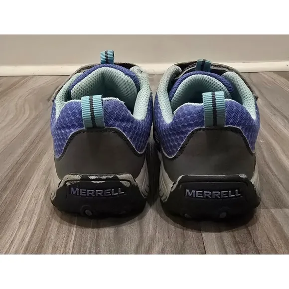 Merrell Kids Trail Chaser Outdoor Sneakers - Easy On/Off - Size 2.5