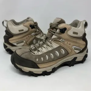 Merrell Kinetic Mid Waterproof Hiking Boots Shoes Ankle Trekking Suede Leather
