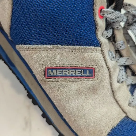 Merrell Men's Solo Origins Castle Rock Suede Air Cushion Hiking Shoes Sneakers 8