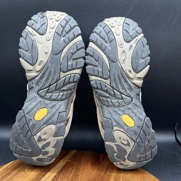 Merrell Moab 2 Ventilator Mens Size 9.5 Brown Black Outdoor Walking Hiking Shoes