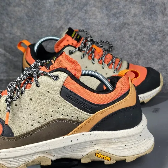 Merrell Speed Solo Mens 10.5 Eco Hiking Trail Running Shoes Vibram Traction