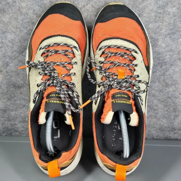 Merrell Speed Solo Mens 10.5 Eco Hiking Trail Running Shoes Vibram Traction