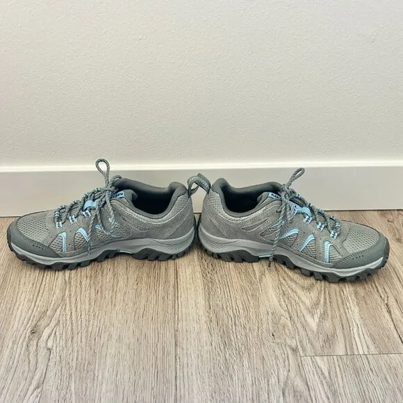 Merrell Women's Oakcreek Hiking Shoes in Paloma Gray Blue Size 9