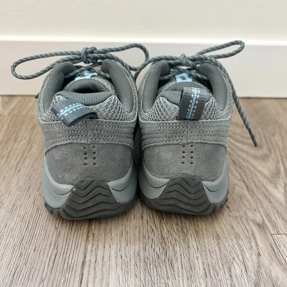 Merrell Women's Oakcreek Hiking Shoes in Paloma Gray Blue Size 9