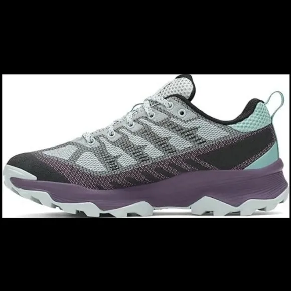 Merrell Women's Purple and Gray Trail Running Shoes