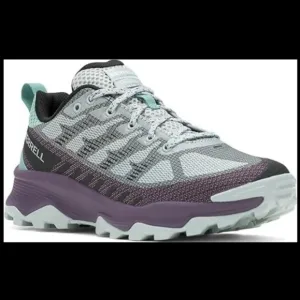 Merrell Women's Purple and Gray Trail Running Shoes