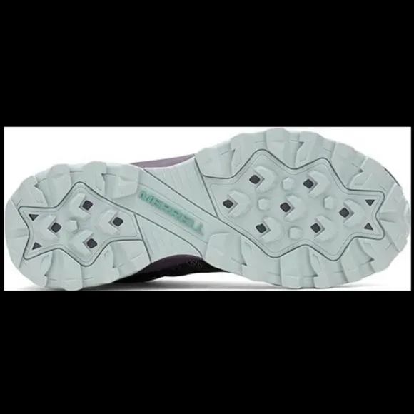 Merrell Women's Purple and Gray Trail Running Shoes