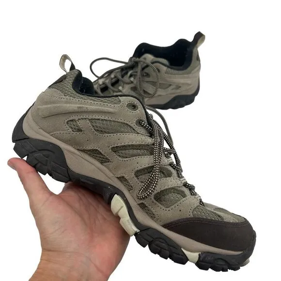 Merrell Women's Moab Vent Trekking &amp; Hiking Shoes Granite gray size 10